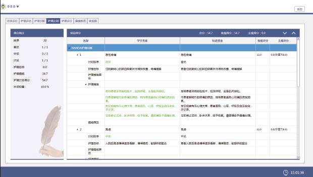 臨床護理思維綜合訓練系統